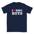 I LOVE EMO BOYS - BABY TEE – Navy
