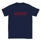 I MAY BE A HANDFUL BUT SO ARE MY TITS - BABY TEE – Navy