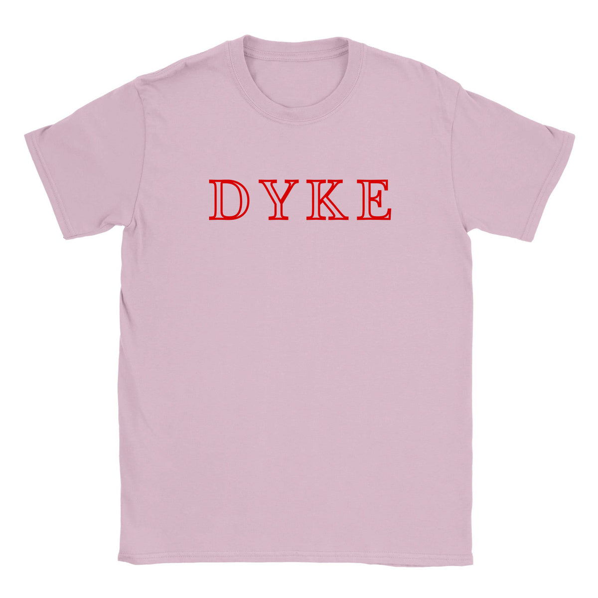 DYKE - BABY TEE – Light Pink