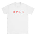 DYKE - BABY TEE – White