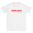 SORRY BOYS I'M IN LOVE WITH MY BESTIE - BABY TEE – White