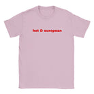 HOT & EUROPEAN - BABY TEE – Light Pink