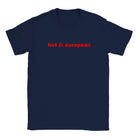 HOT & EUROPEAN - BABY TEE – Navy