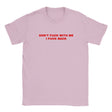 DON'T FUCK WITH ME I FUCK BACK - BABY TEE – Light Pink