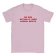 NO ONE ACTUALLY LIKES APEROL SPRITZ - BABY TEE – Light Pink