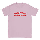 NO ONE ACTUALLY LIKES APEROL SPRITZ - BABY TEE – Light Pink