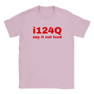 I124QSAY IT OUT LOUD - BABY TEE – Light Pink