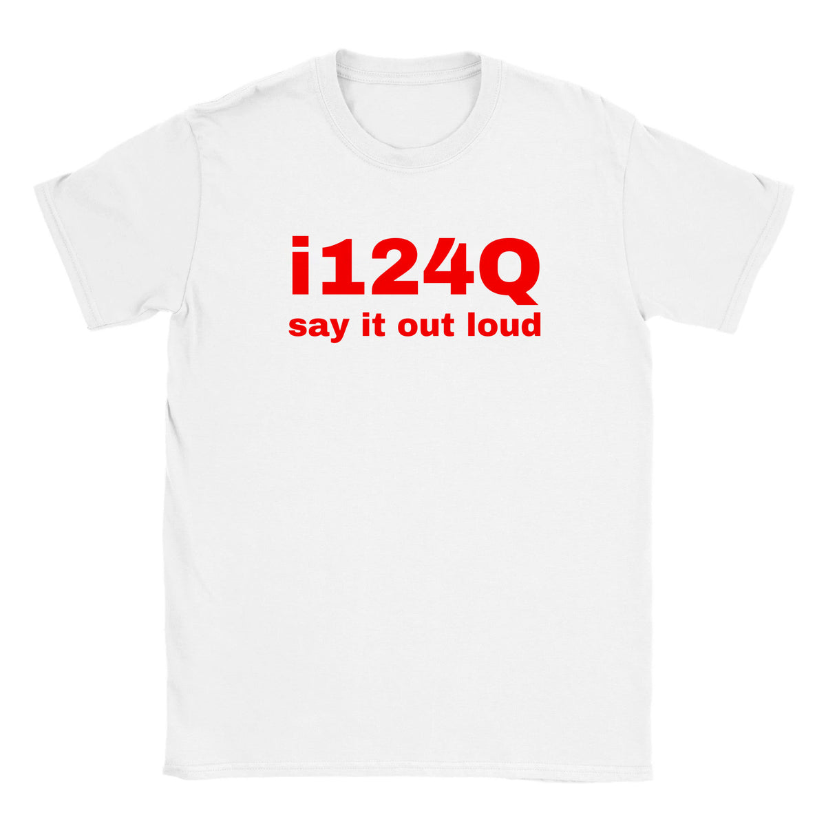 I124QSAY IT OUT LOUD - BABY TEE – White