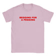 BEGGING FOR A PEGGING - BABY TEE – Light Pink