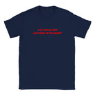 HOT GIRLS ARE LACTOSE INTOLERANT - BABY TEE – Navy
