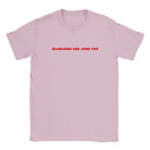 BLOWJOBS ARE JOBS TOO - BABY TEE – Light Pink