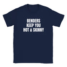 BENDERS KEEP YOU HOT & SKINNY - BABY TEE – Navy