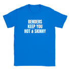 BENDERS KEEP YOU HOT & SKINNY - BABY TEE – Royal