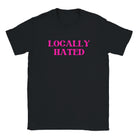 LOCALLY HATED - BABY TEE – Black