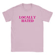 LOCALLY HATED - BABY TEE – Light Pink