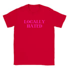 LOCALLY HATED - BABY TEE – Red