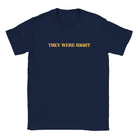 THEY WERE RIGHT - BABY TEE – Navy