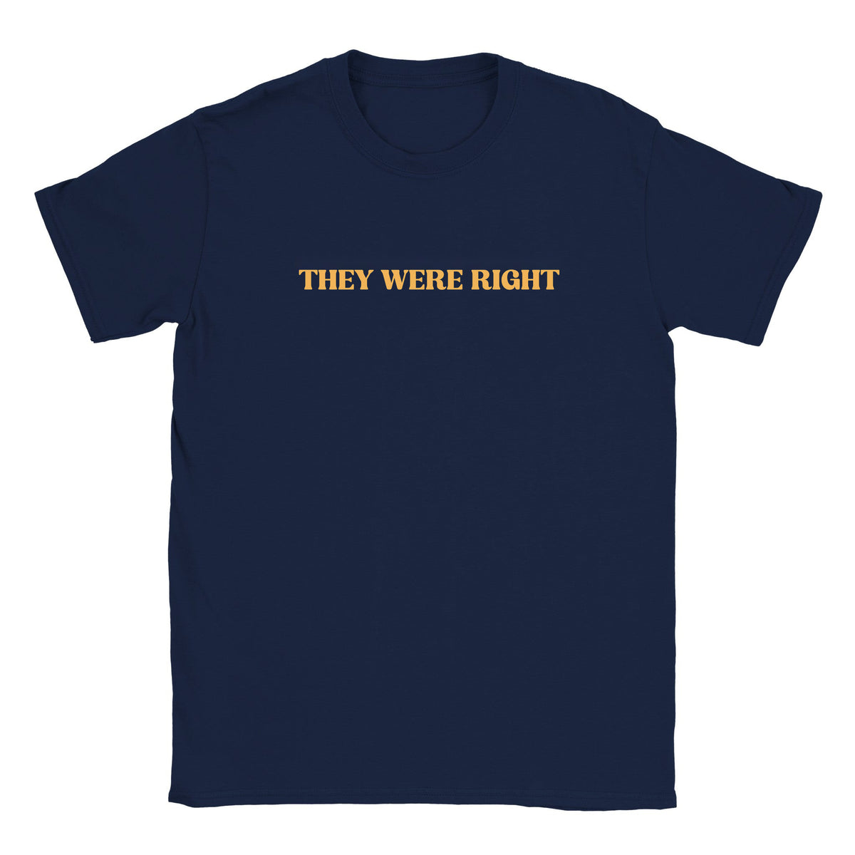 THEY WERE RIGHT - BABY TEE – Navy
