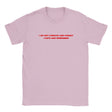 I DO NOT FORGIVE AND FORGET I HATE AND REMEMBER - BABY TEE – Light Pink