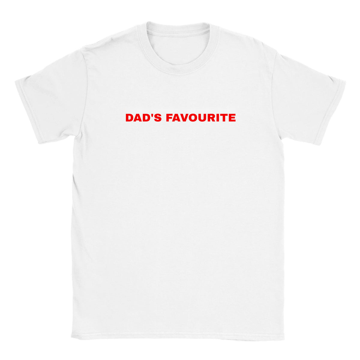 DAD'S FAVOURITE - BABY TEE – White