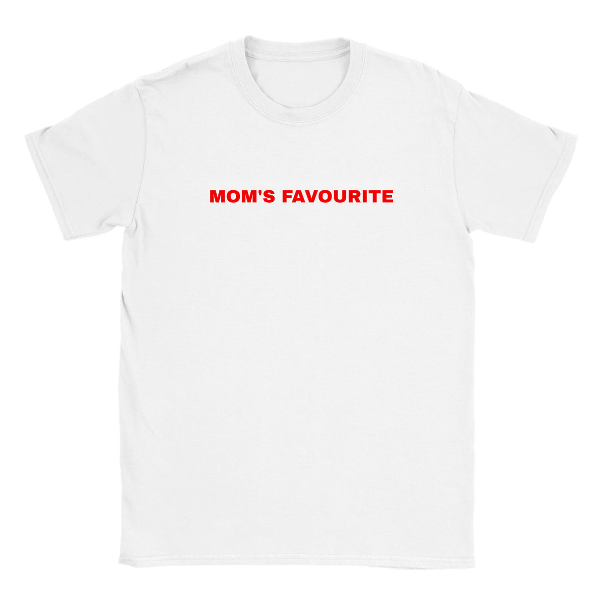 MOM'S FAVOURITE - BABY TEE – White