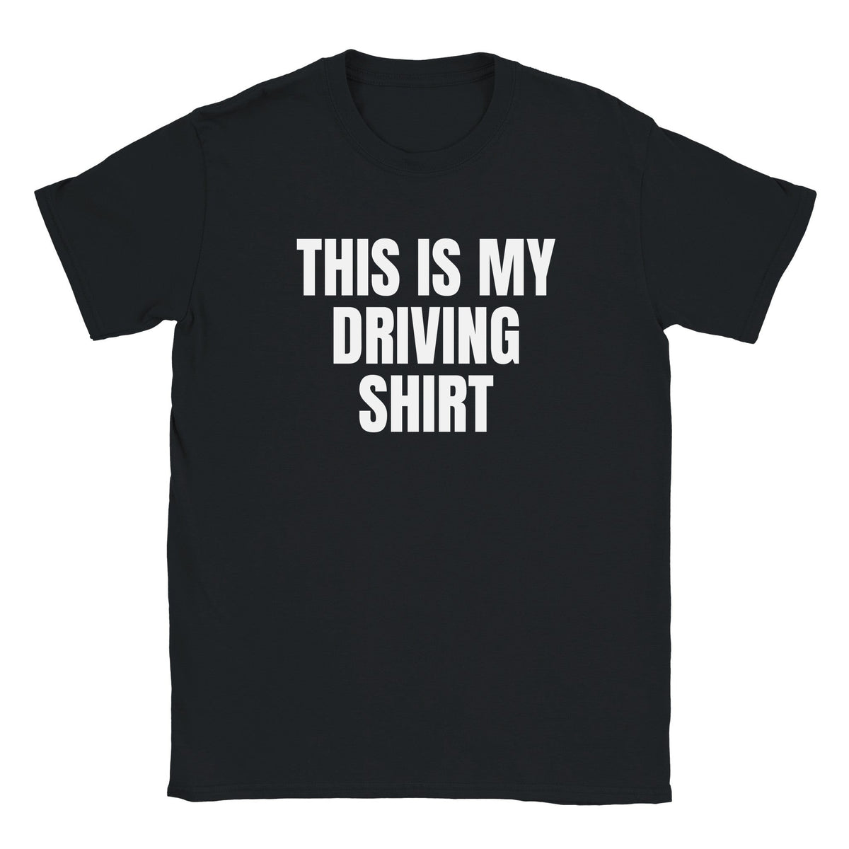 THIS IS MY DRIVING SHIRT - BABY TEE – Black