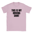 THIS IS MY DRIVING SHIRT - BABY TEE – Light Pink