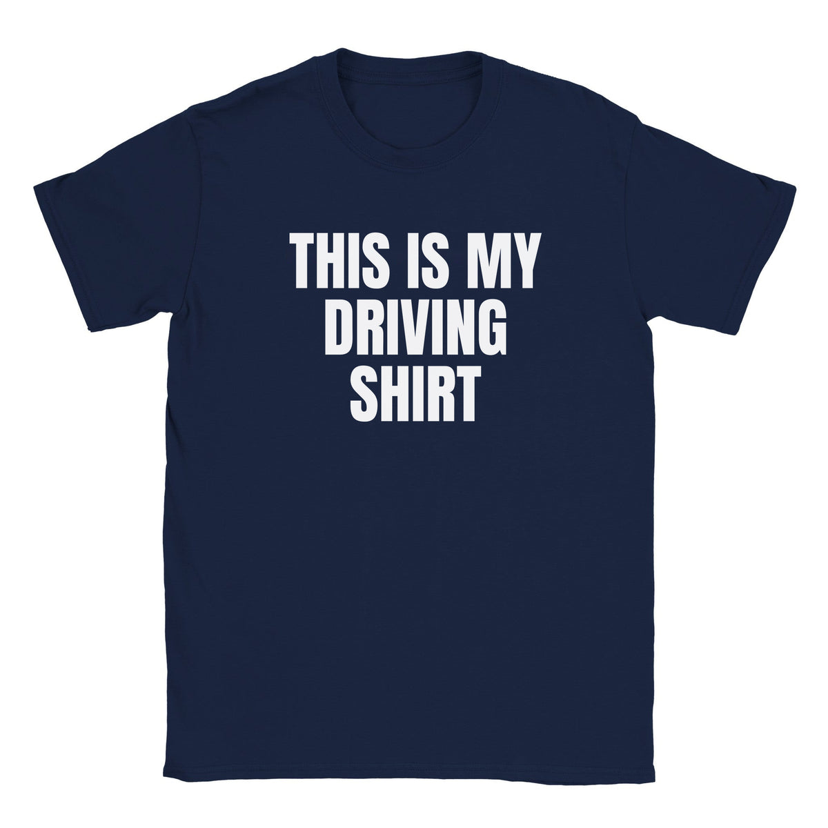 THIS IS MY DRIVING SHIRT - BABY TEE – Navy