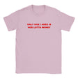 ONLY HOE I NEED IS HOE LOTTA MONEY - BABY TEE – Light Pink