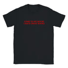 COME TO MY HOUSE I HAVE GREAT BOOKS - BABY TEE – Black