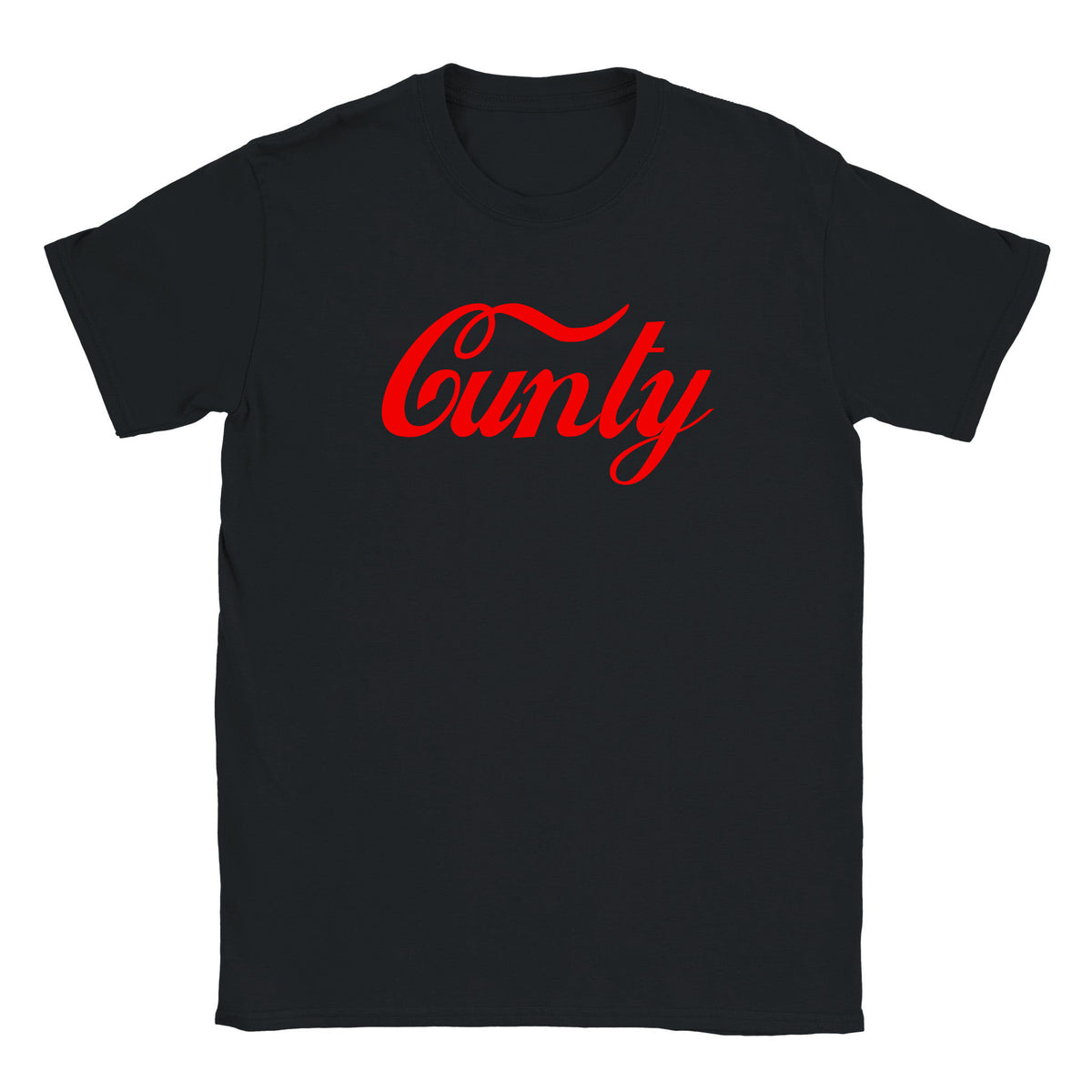 CUNTY - BABY TEE – Black