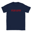 GIVE ME A CHANCE TO RUIN YOUR LIFE - BABY TEE – Navy