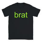 BRAT - BABY TEE – Black