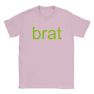 BRAT - BABY TEE – Light Pink