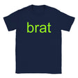 BRAT - BABY TEE – Navy