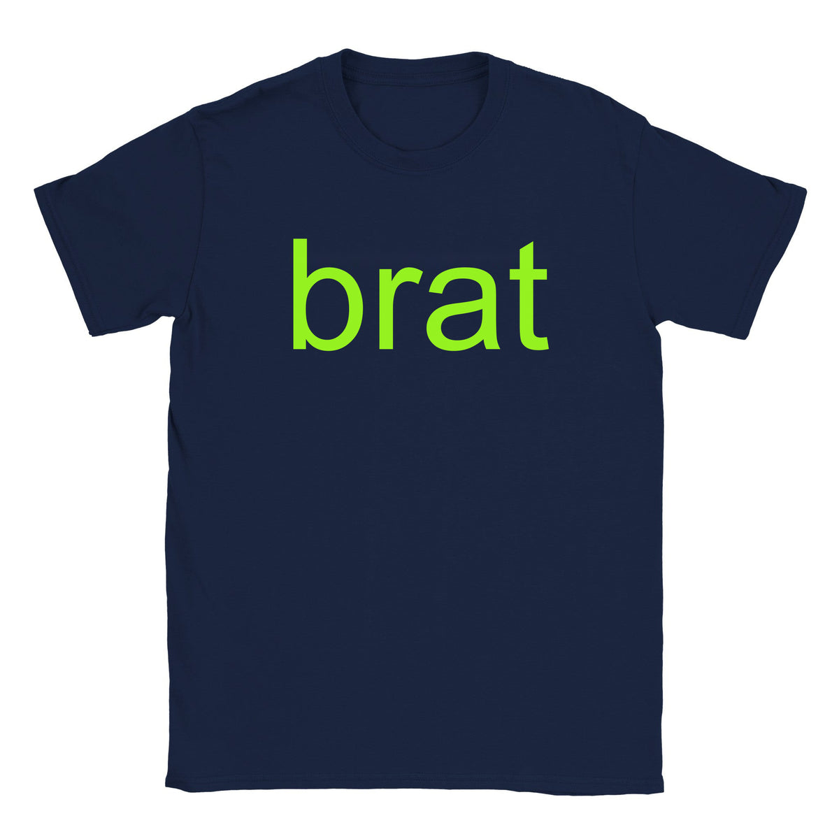 BRAT - BABY TEE – Navy