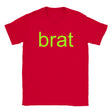 BRAT - BABY TEE – Red