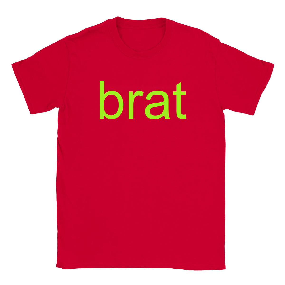 BRAT - BABY TEE – Red