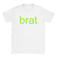BRAT - BABY TEE – White