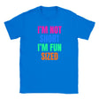 I'M NOT SHORT I'M FUN SIZED - BABY TEE – Royal