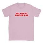 BIG HEART BIGGER ASS - BABY TEE – Light Pink