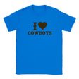 I LOVE COWBOYS - BABY TEE – Royal