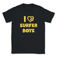 I LOVE SURFER BOYS - BABY TEE – Black