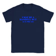 I MAY BE A HANDFUL BUT SO IS THIS ASS - BABY TEE – Navy