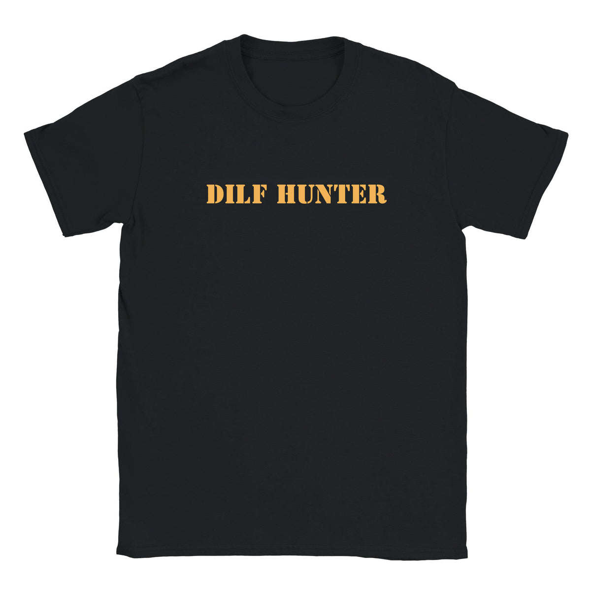 DILF HUNTER - BABY TEE – Black