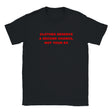CLOTHES DESERVE A SECOND CHANCE, NOT YOUR EX - BABY TEE – Black
