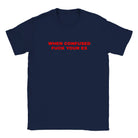 WHEN CONFUSED FUCK YOUR EX - BABY TEE – Navy