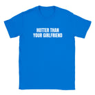 HOTTER THAN YOUR GIRLFRIEND - BABY TEE – Royal