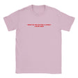 "WHAT DO YOU DO FOR A LIVING? "I DO MY BEST - BABY TEE – Light Pink