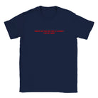 "WHAT DO YOU DO FOR A LIVING? "I DO MY BEST - BABY TEE – Navy